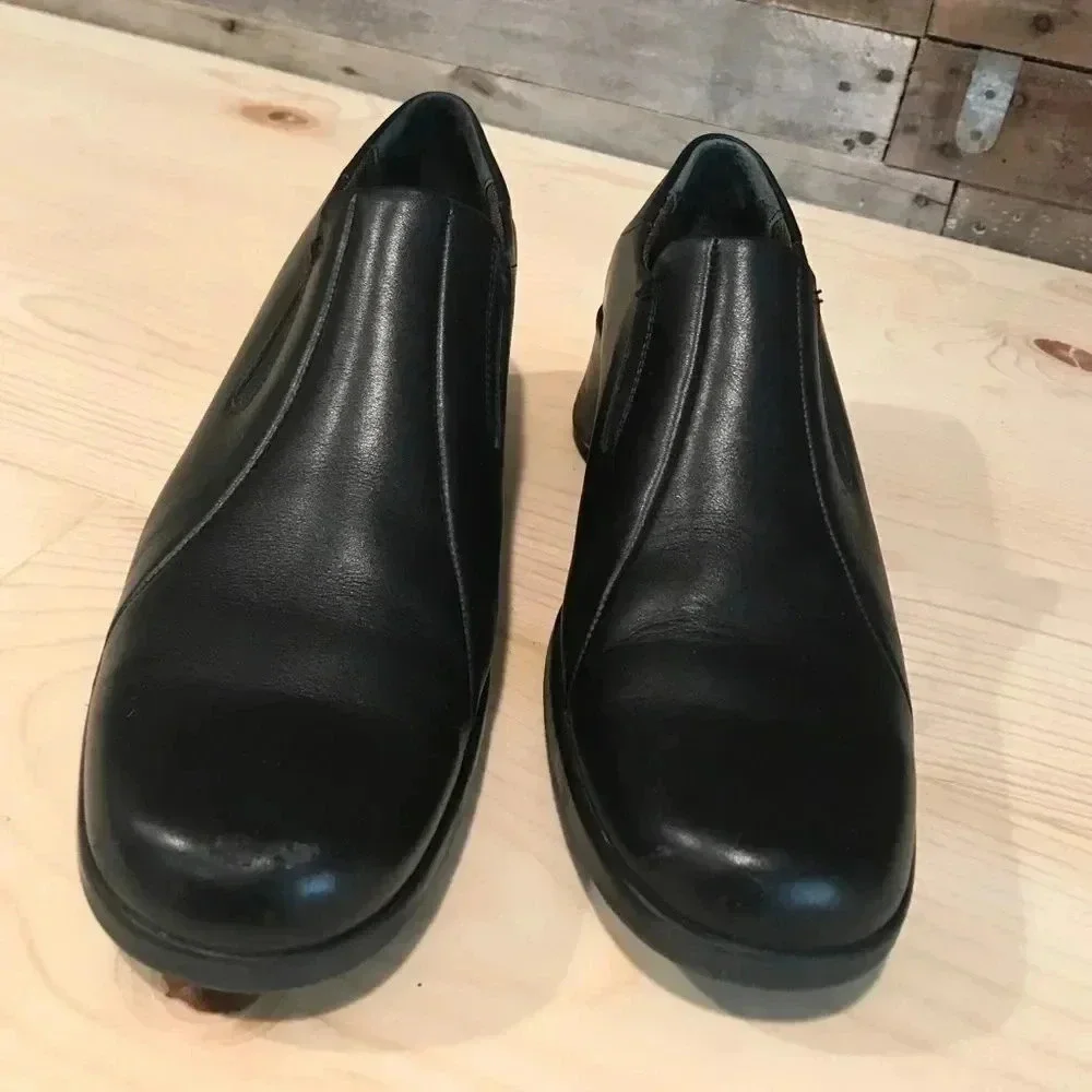 Aquatalia by Marvin K Italian Leather Wedged Flats